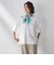 【大きいサイズ】Tシャツ風ニットプルオーバー≪手洗い可能≫