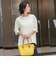 【大きいサイズ】Tシャツ風ニットプルオーバー≪手洗い可能≫