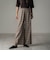 グレンチェックパンツ≪洗濯機で洗える≫
