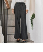 セルロースデニムワイドパンツ
