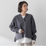 【大きいサイズ/WEB限定カラーあり】スポンディッシュニットカーディガン