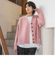 【大きいサイズ/WEB限定カラーあり】スポンディッシュニットカーディガン