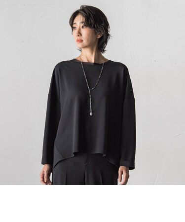 【大きいサイズ】ハイストレッチカルゼブラウス