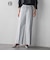 【WEB限定/+5cm丈長め】【極・名品パンツ】シェルタリングワイドパンツ
