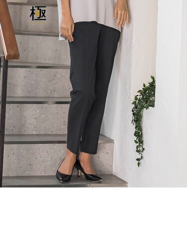 【WEB限定/+5cm丈長め】【極・名品パンツ】シェルタリングテーパードパンツ