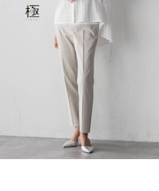 【WEB限定/+5cm丈長め】【極・名品パンツ】シェルタリングテーパードパンツ