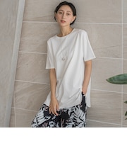 【WEB限定】”細身パンツも怖くない”Tシャツチュニック
