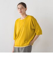 【新色追加】ゆるTシャツニット