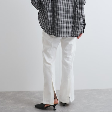 バックスリットデニムパンツ≪手洗い可能≫