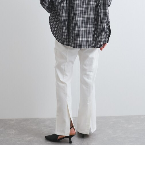 バックスリットデニムパンツ≪手洗い可能≫