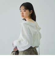 ドビーチェックマルチブラウス≪手洗い可能≫