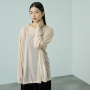 セミシアーオーバーサイズカットソー≪手洗い可能≫
