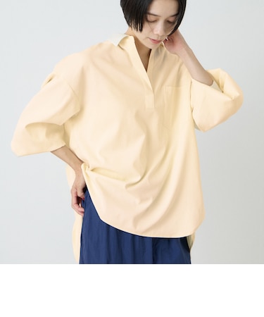 ポケットスキッパーシャツ