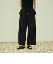 【涼やかストレッチ】ワイドパンツ