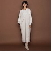 【楽・美・軽】ー3kg見えIラインワンピース≪手洗い可能≫