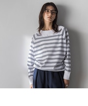 LEVITA Vネックドルマンニットプルオーバー