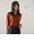 【40周年限定】メッセージ刺繍Vネックニットプルオーバー