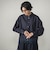 レースドッキングストライプクロップドシャツ