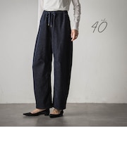 【40周年限定】ベロアデニムドロストカーブパンツ≪セットアップ対応≫