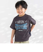 ロゴ文字プリントTシャツ(95~150cm)