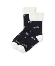 【 ニコ☆プチ 掲載 】【日本製】シャギーロゴソックス(19~24cm)
