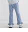 ストレッチ裾フリルスリムパンツ(90~150cm)