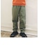 ストレッチナイロンサイドパイピングロングパンツ(90~160cm)