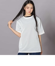 オーバーメッシュTシャツ&半袖Tシャツセット(130~160cm)