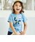 ペンキ風BEロゴプリント半袖天竺Tシャツ(80~150cm)