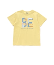ペンキ風BEロゴプリント半袖天竺Tシャツ(80~150cm)