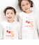 【スララク/防汚加工/オーガニックコットン】ときめき女の子長袖Tシャツ(80~130cm)
