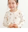 【スララク/防汚加工/オーガニックコットン】ときめき女の子長袖Tシャツ(80~130cm)