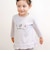 【スララク/防汚加工/オーガニックコットン】ときめき女の子長袖Tシャツ(80~130cm)