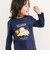 【スララク/防汚加工/オーガニックコットン】わくわく男の子長袖Tシャツ(80~130cm)