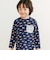 【スララク/防汚加工/オーガニックコットン】わくわく男の子長袖Tシャツ(80~130cm)