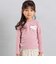 レターモチーフ天竺長袖Tシャツ(100~160cm)