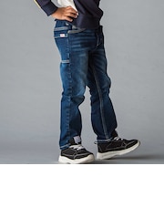 BIGポケット裏起毛ストレッチデニムパンツ(100~160cm)
