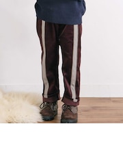 パイピングチェックサイドラインロングパンツ(80~130cm)