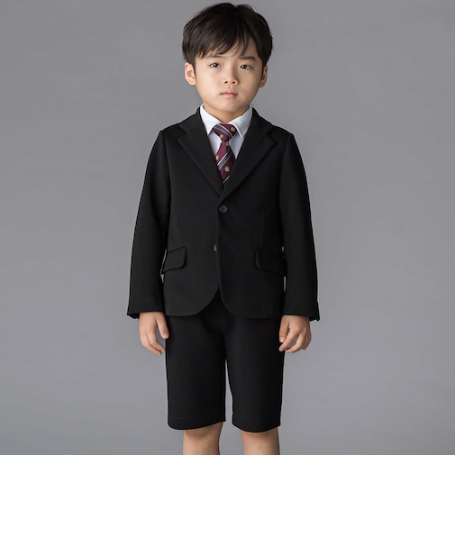 【店舗限定】フォーマルジャケット+パンツ+シャツ3点セット(110~130cm)