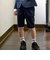 モクロディ裾ダブルハーフパンツ(110~130cm)