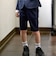 モクロディ裾ダブルハーフパンツ(110~130cm)