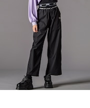 チラレースウエストワイドパンツ(130~160cm)