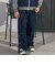 ボタンスリット開きワイドデニムパンツ(110~150cm)