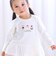 【スララク/防汚加工/オーガニックコットン】ときめきデザイン女の子長袖Tシャツ(80~130cm)