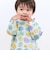 【スララク/防汚加工/オーガニックコットン】わくわくデザイン男の子長袖Tシャツ(80~130cm)