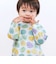 【スララク/防汚加工/オーガニックコットン】わくわくデザイン男の子長袖Tシャツ(80~130cm)