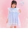 【スラプリ】チュール刺しゅうジャンパースカート(90~130cm)