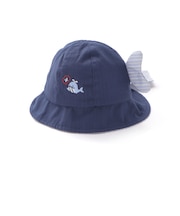 アニマルクマクジラ恐竜日よけ付きハットベビー(46~48cm)