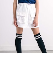 ギャザーポケット付きタフタスカパン(110~150cm)
