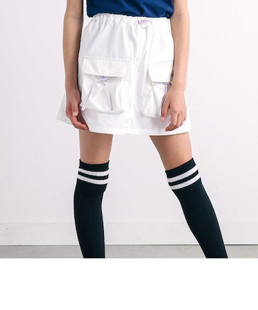 ギャザーポケット付きタフタスカパン(110~150cm)